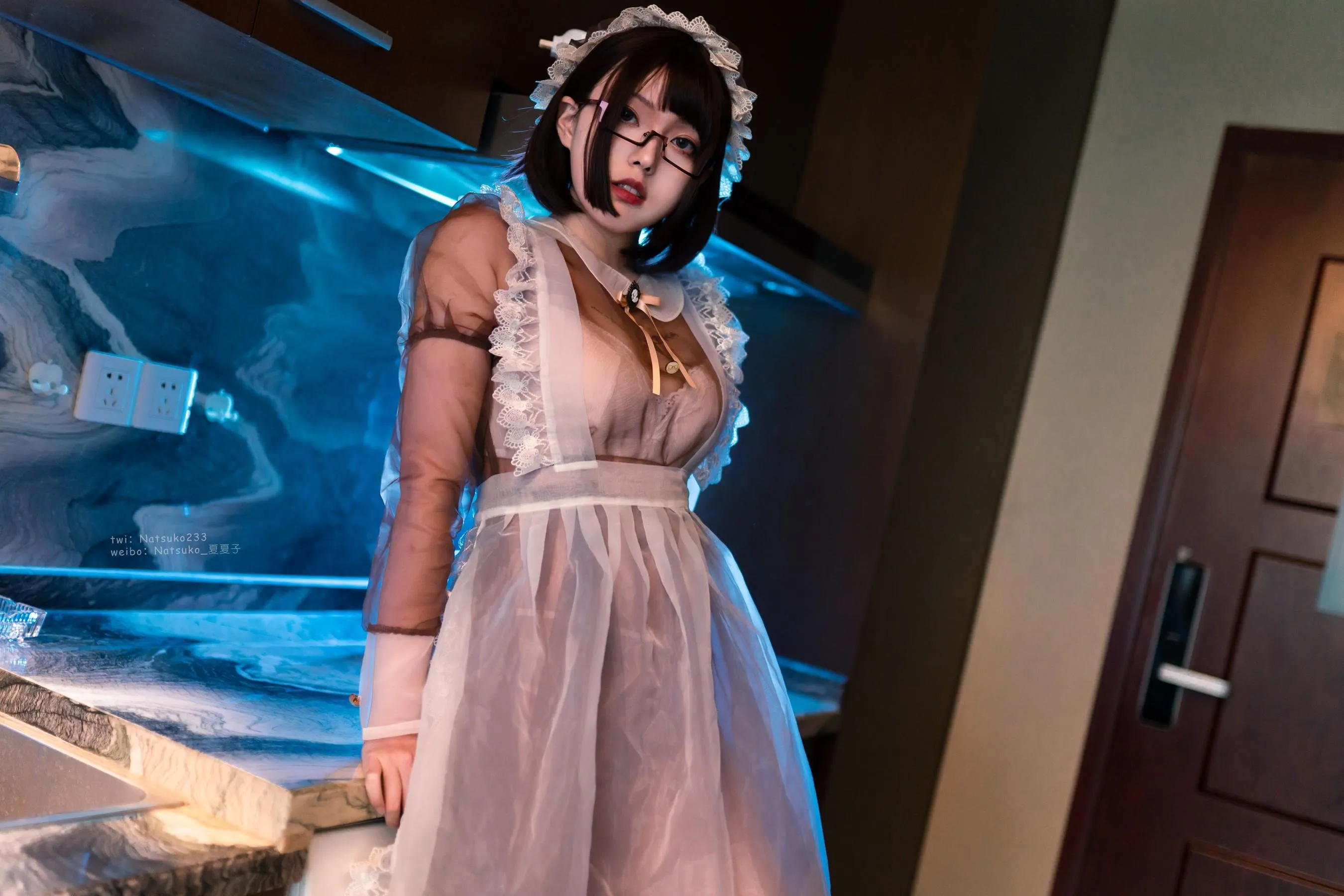 Natsuko夏夏子 – NO.20 透明女仆 [76P]插图2